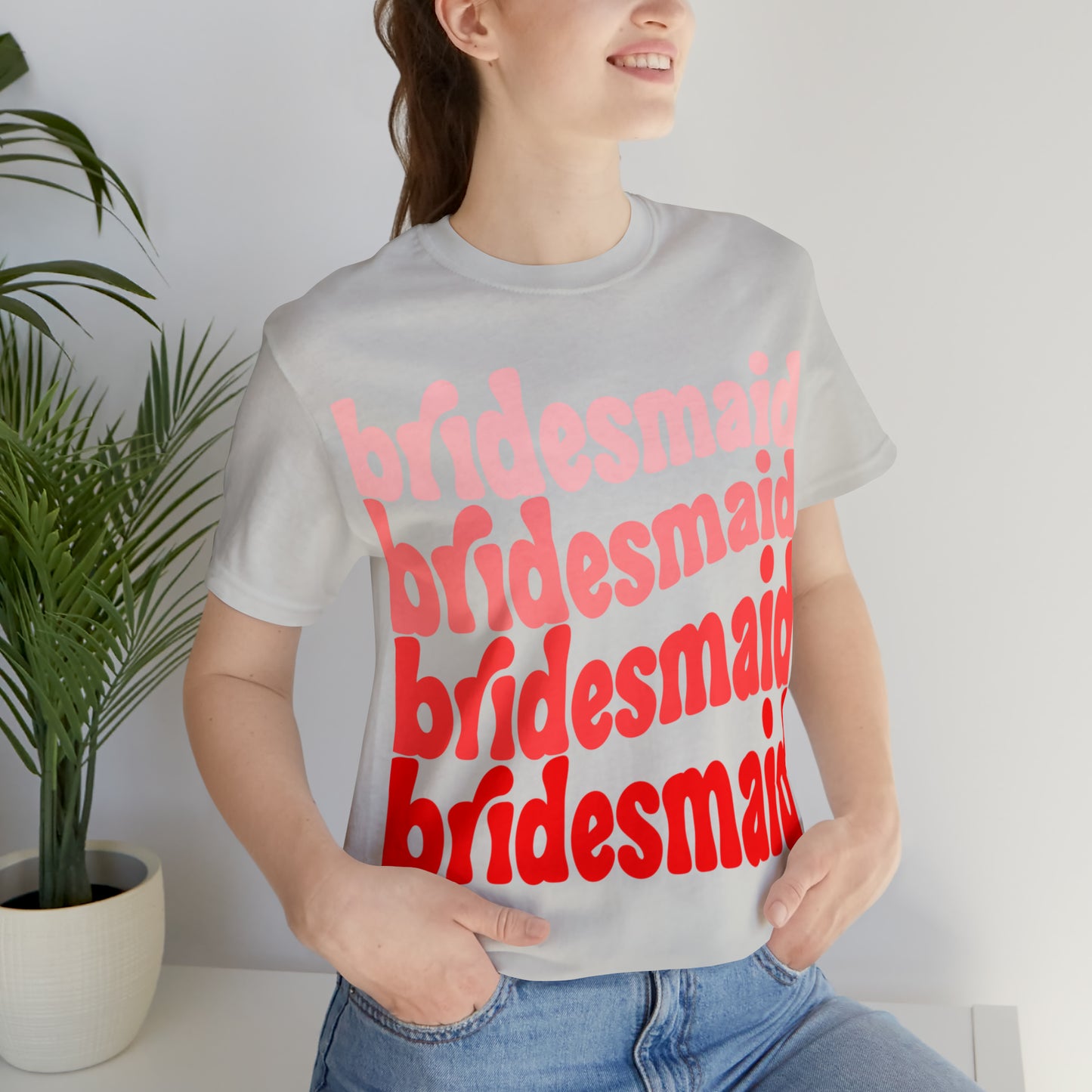 Red Bridesmaid Tee