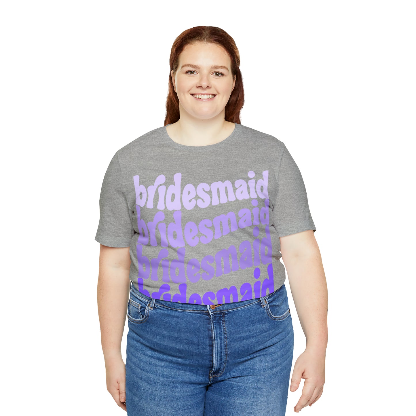 Purple Bridesmaid Tee