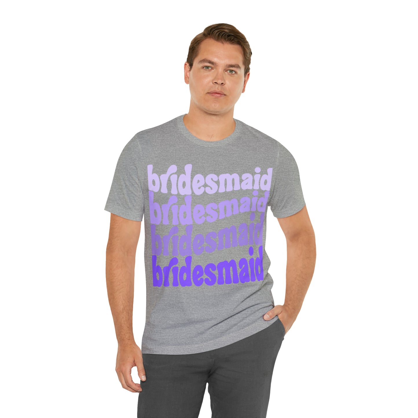 Purple Bridesmaid Tee