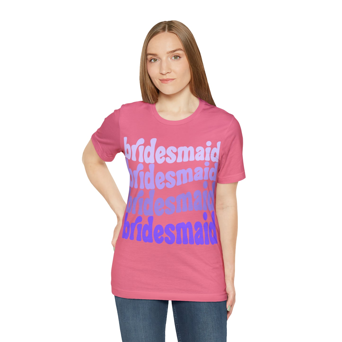 Purple Bridesmaid Tee