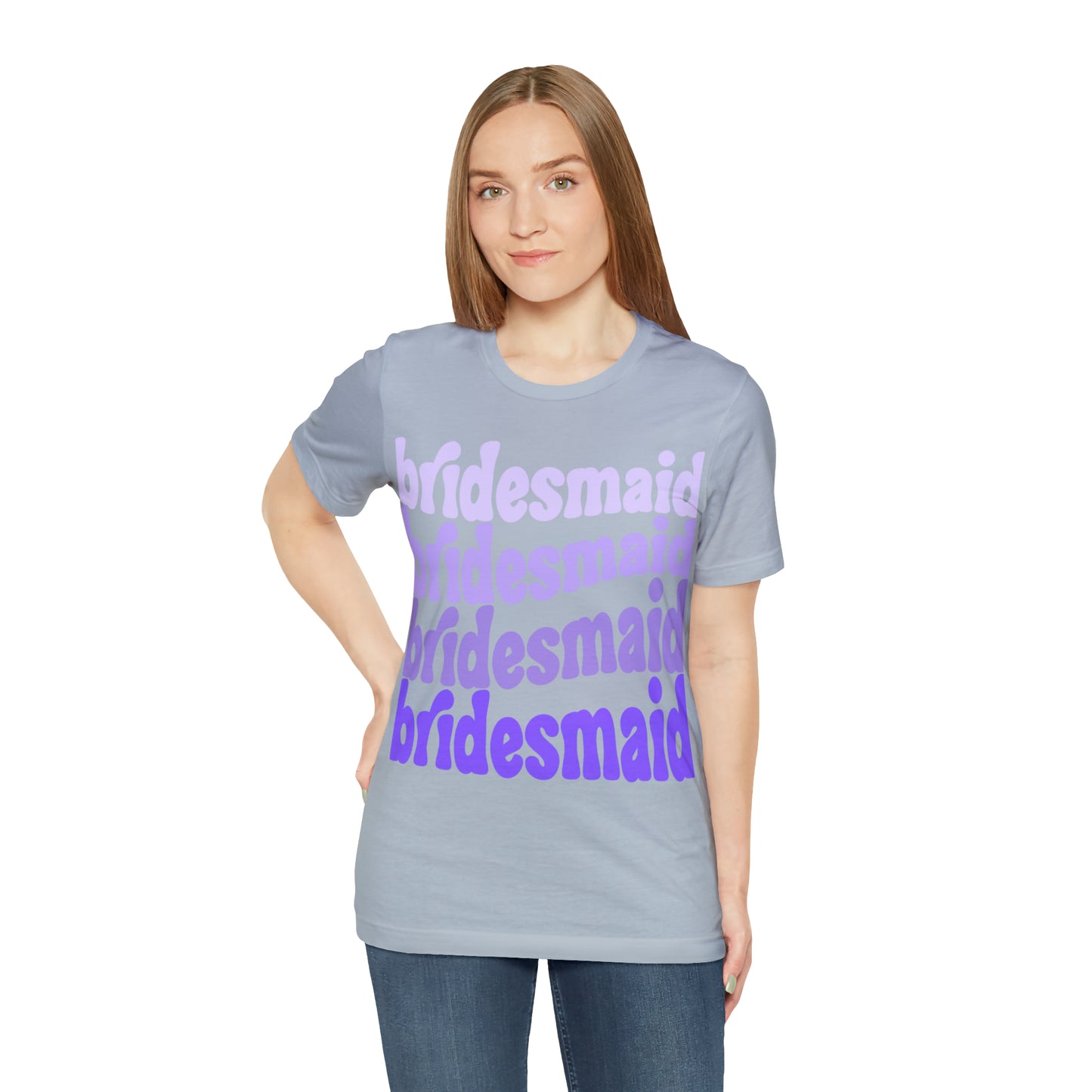 Purple Bridesmaid Tee