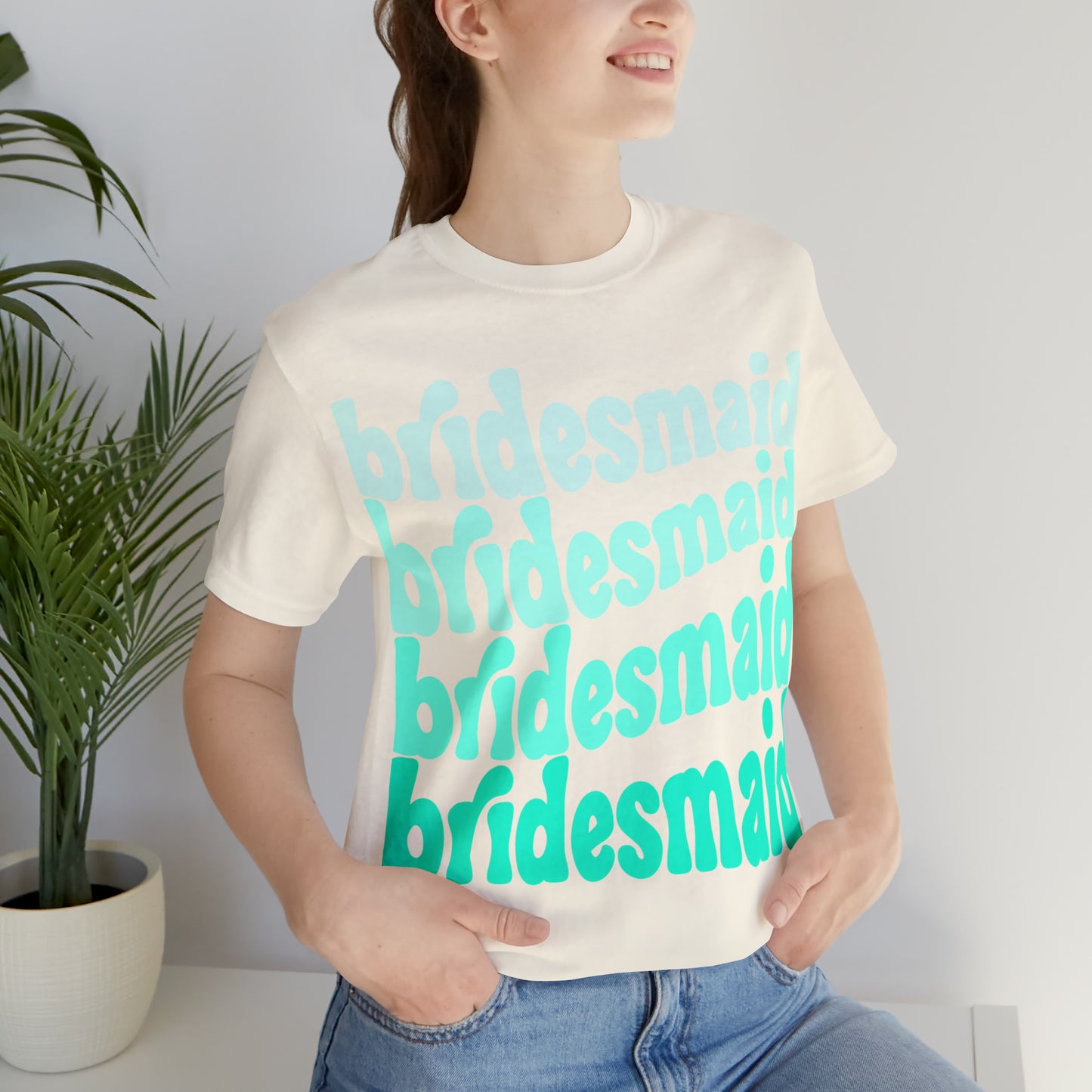 Turquoise Bridesmaid Tee