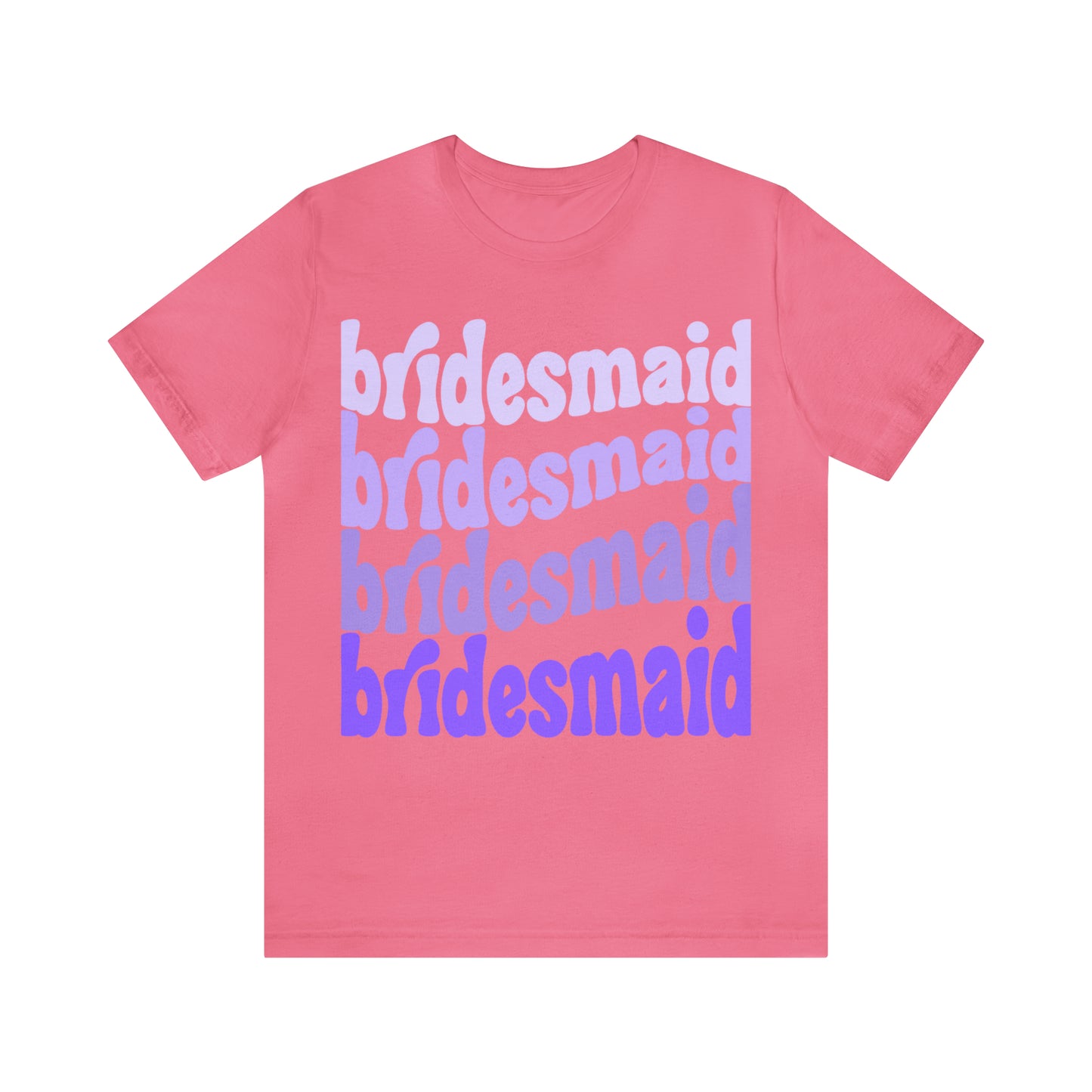 Purple Bridesmaid Tee