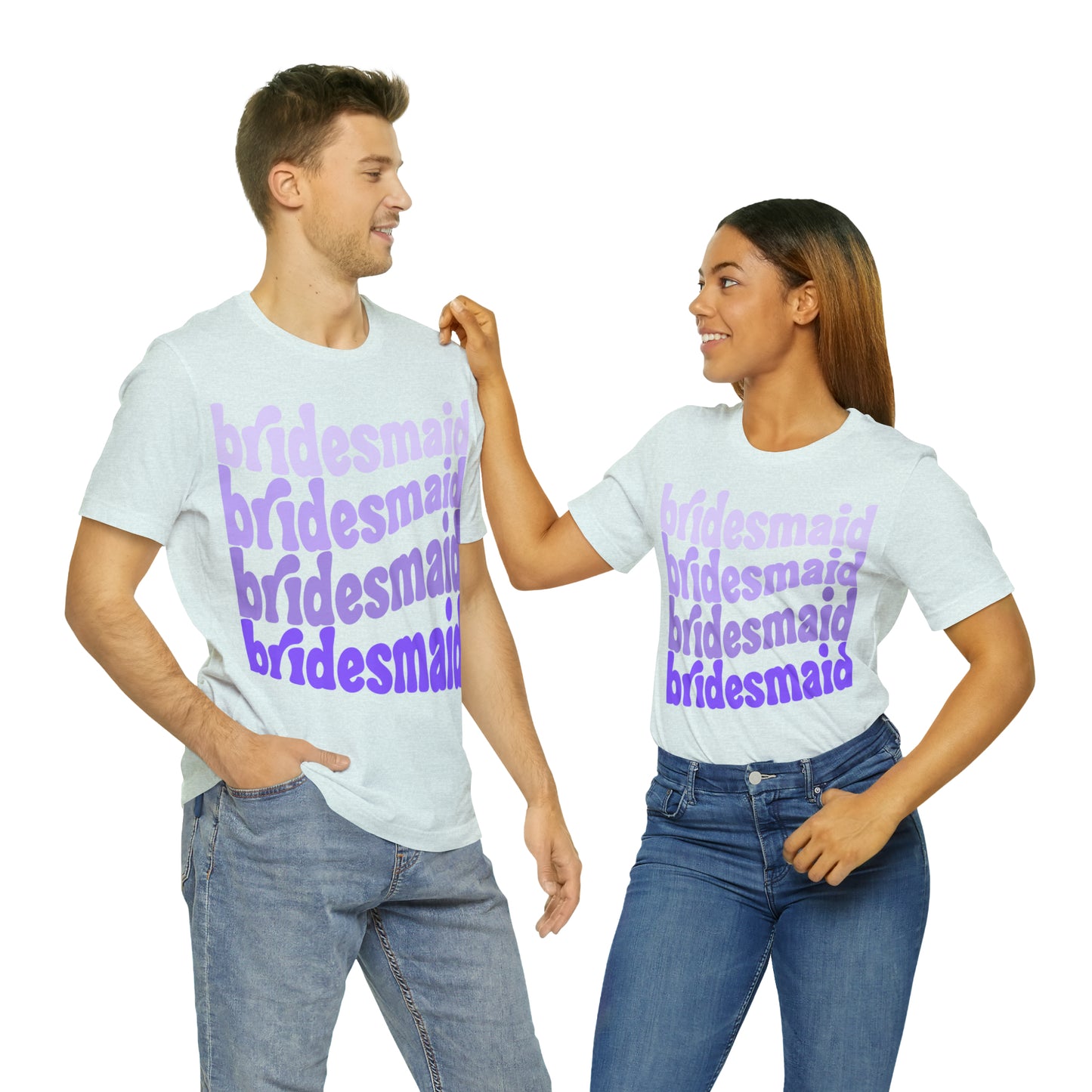 Purple Bridesmaid Tee