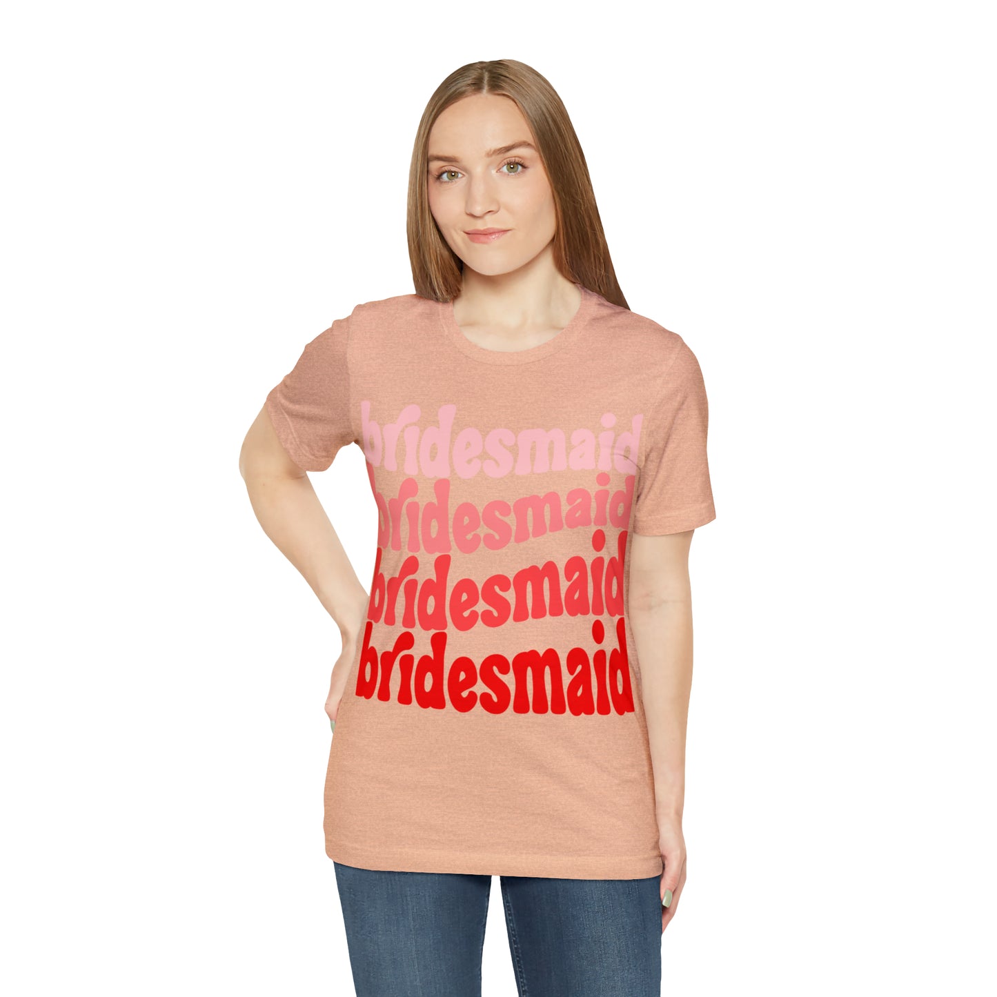 Red Bridesmaid Tee