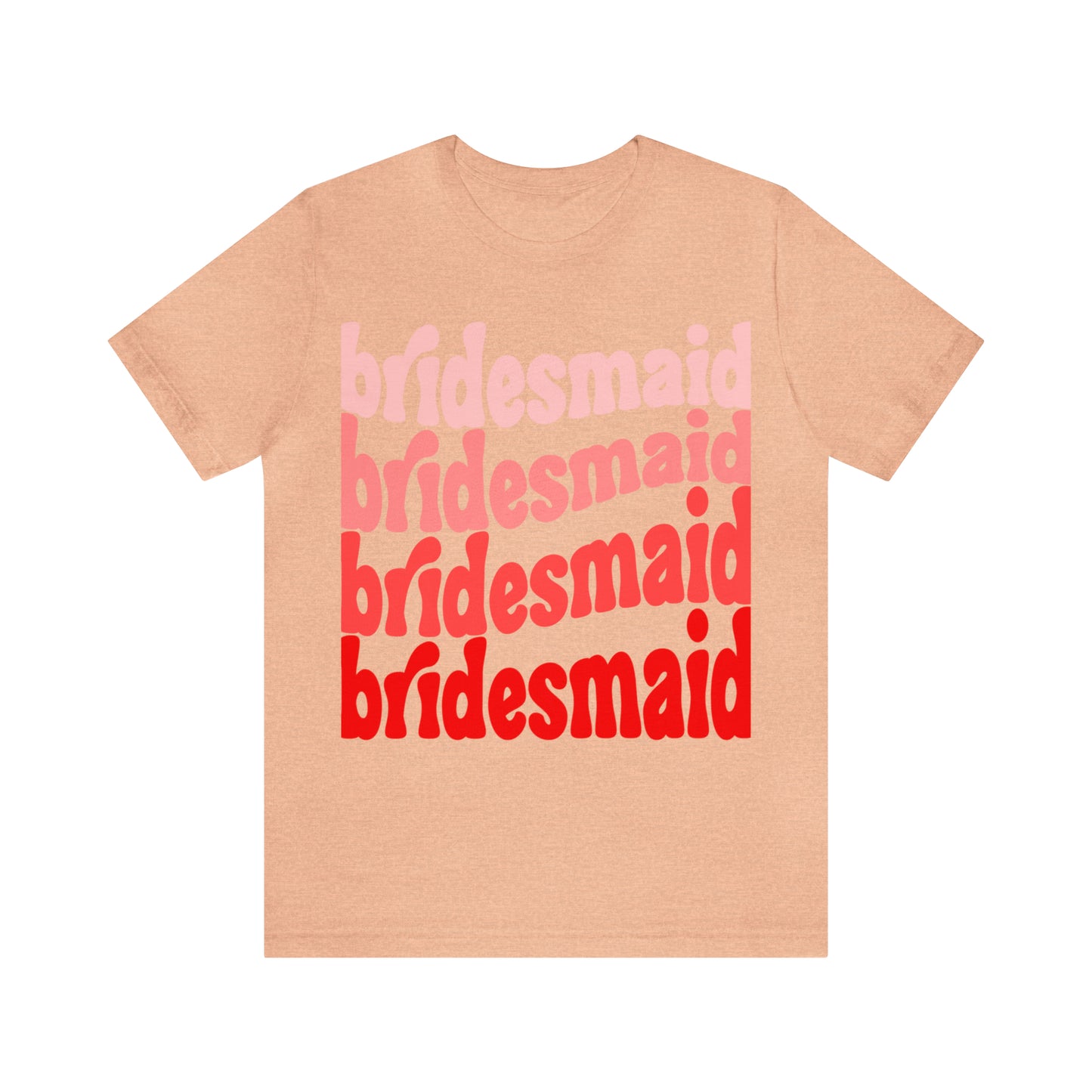 Red Bridesmaid Tee