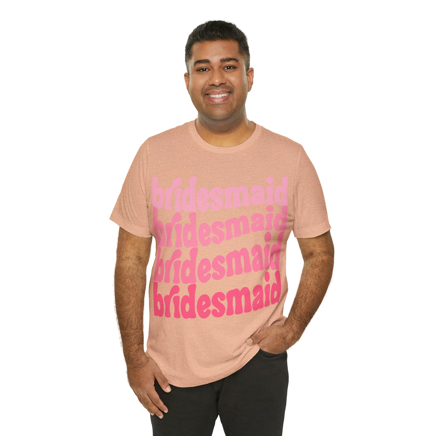 Pink Bridesmaid Tee