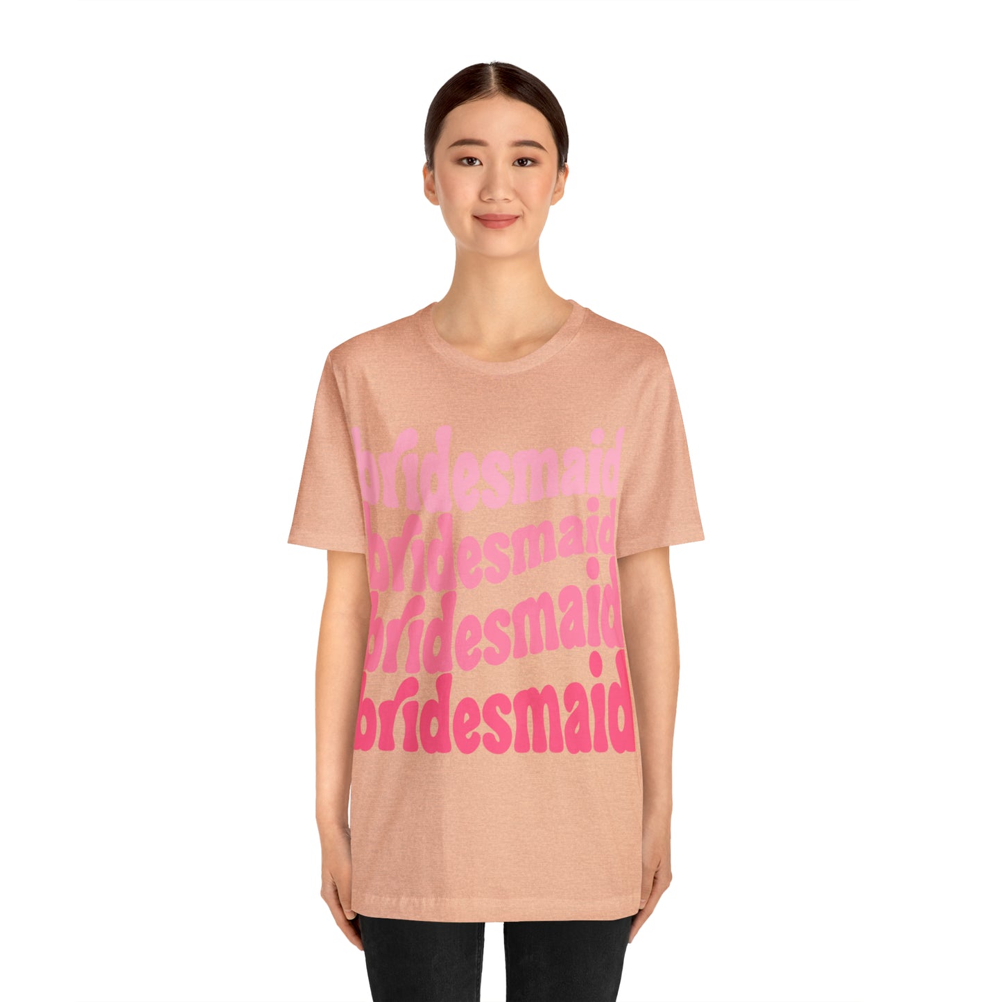 Pink Bridesmaid Tee