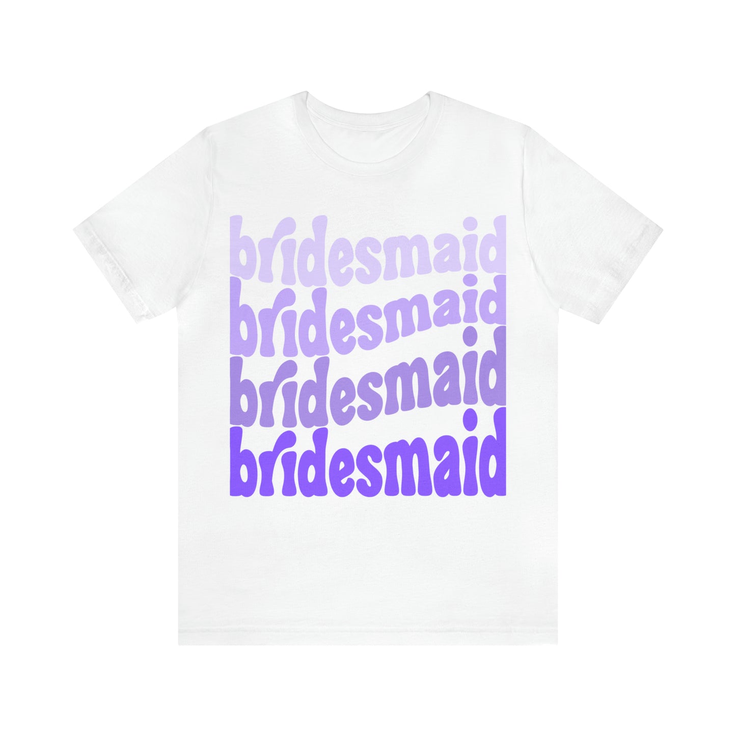 Purple Bridesmaid Tee