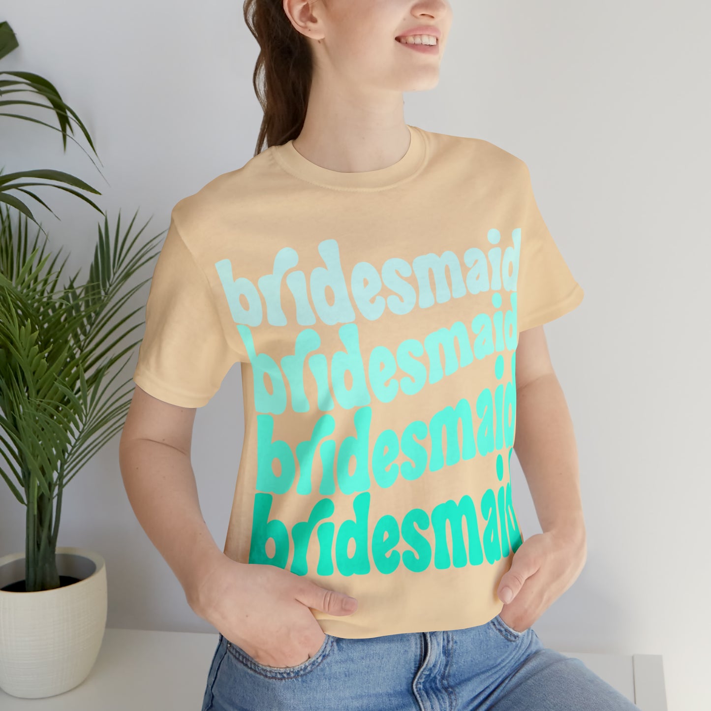 Turquoise Bridesmaid Tee