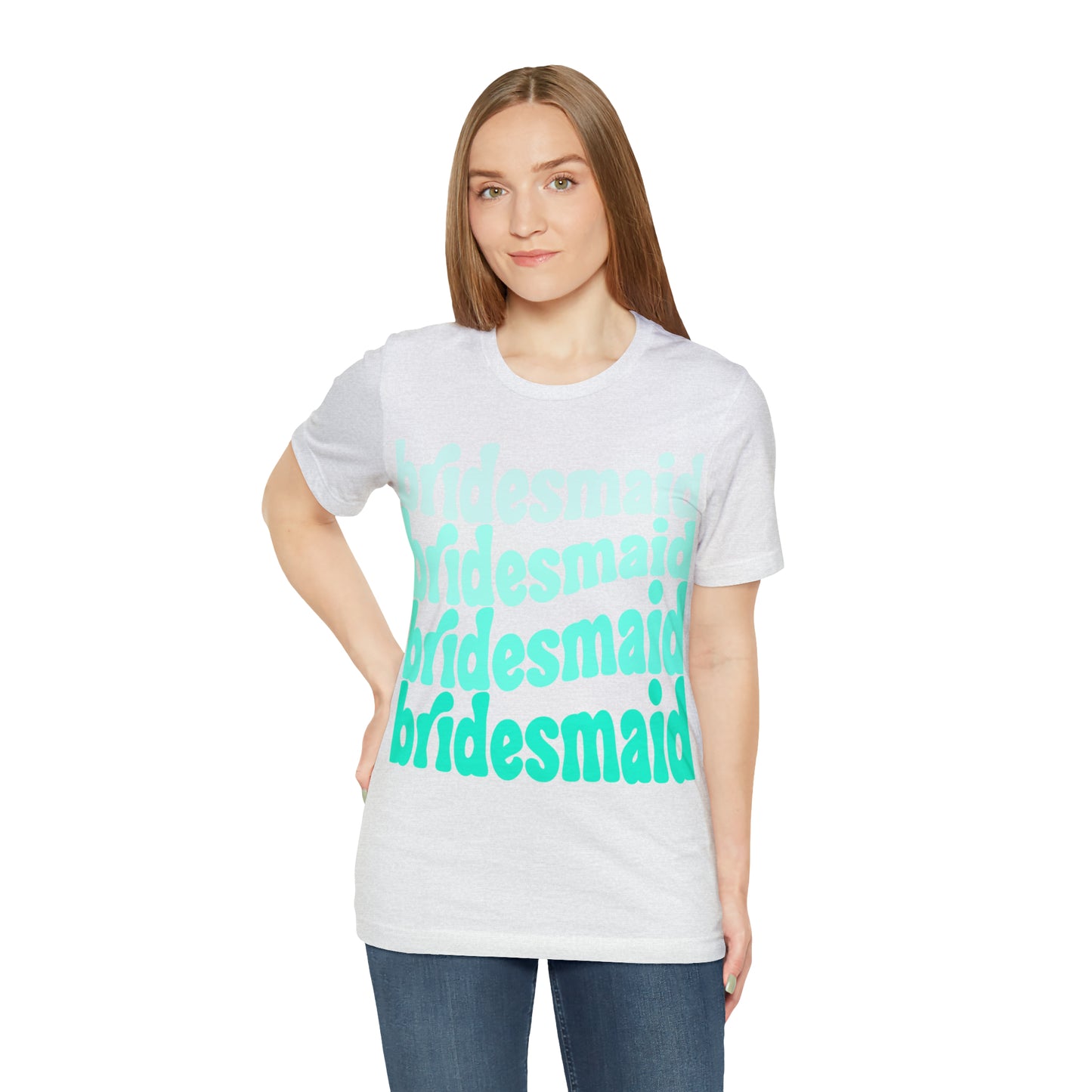 Turquoise Bridesmaid Tee