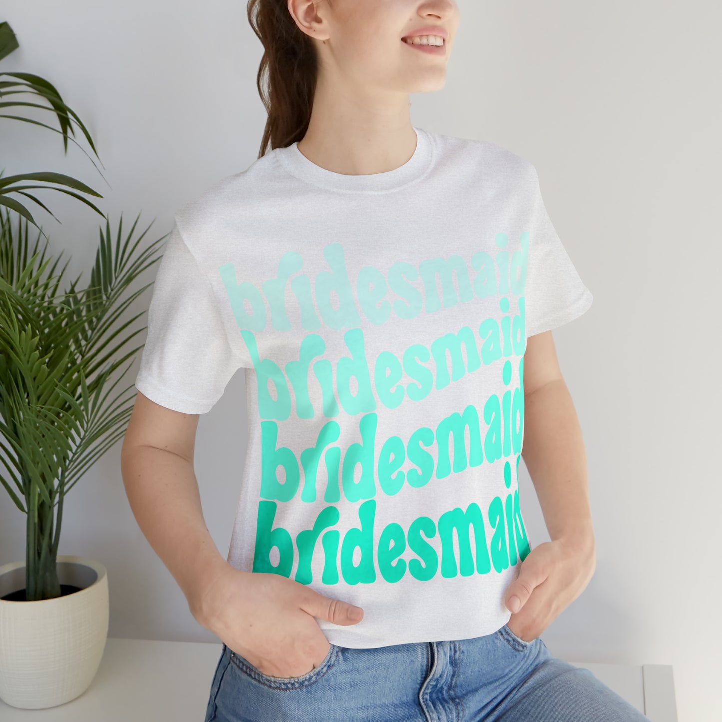 Turquoise Bridesmaid Tee