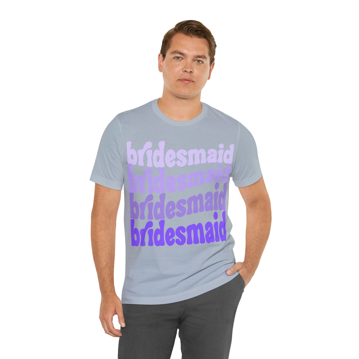 Purple Bridesmaid Tee