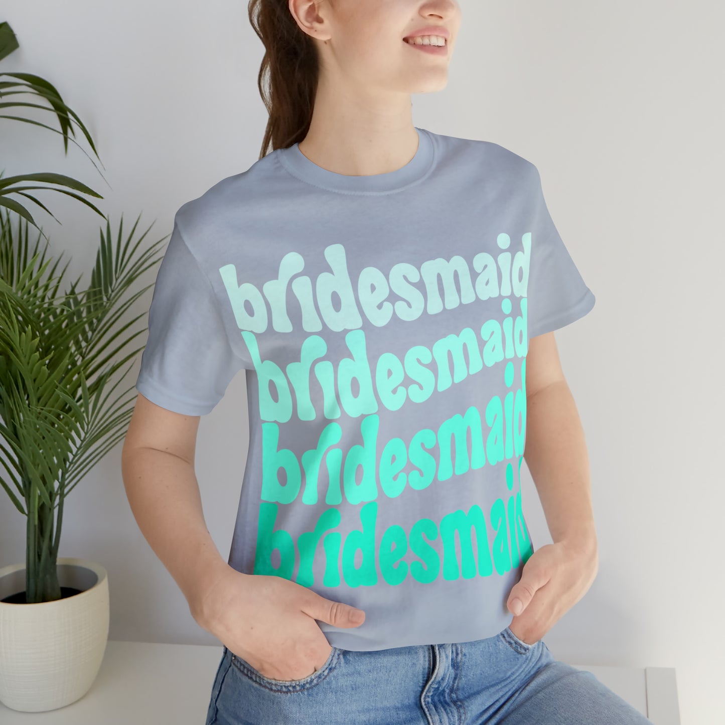 Turquoise Bridesmaid Tee