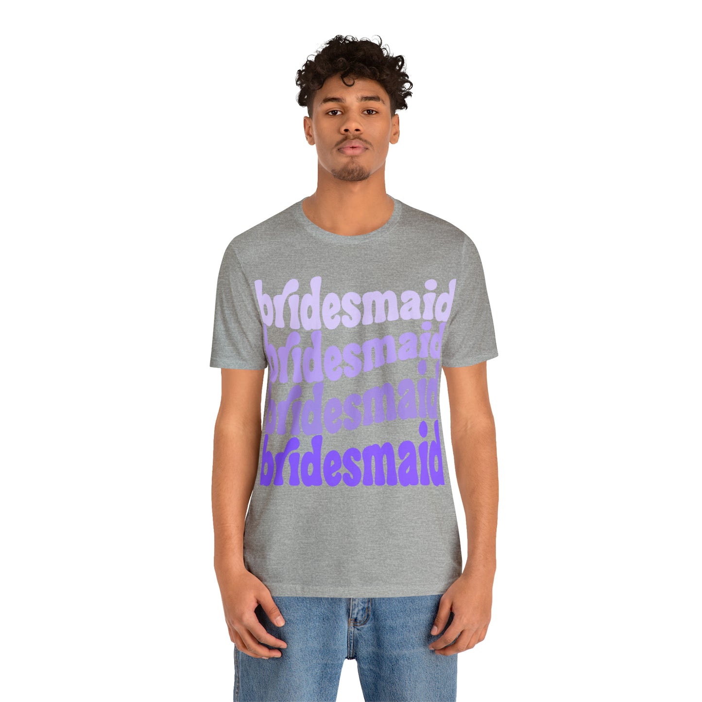 Purple Bridesmaid Tee