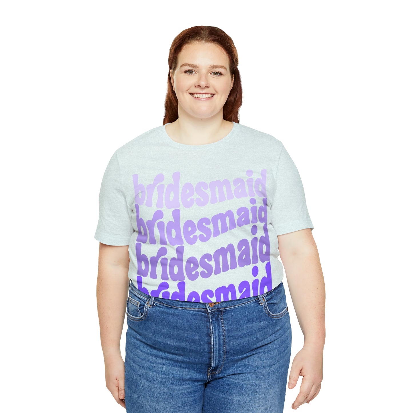 Purple Bridesmaid Tee