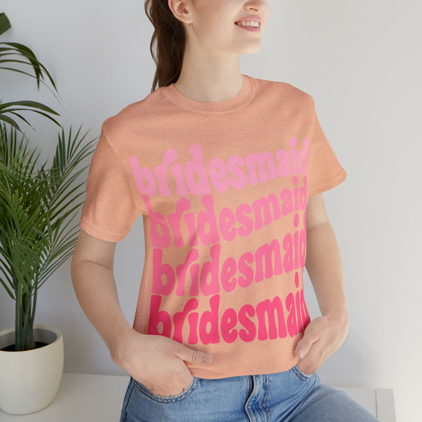 Pink Bridesmaid Tee