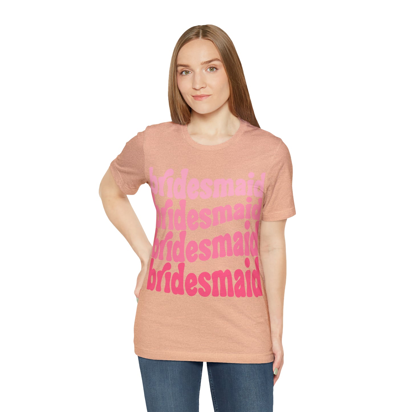 Pink Bridesmaid Tee