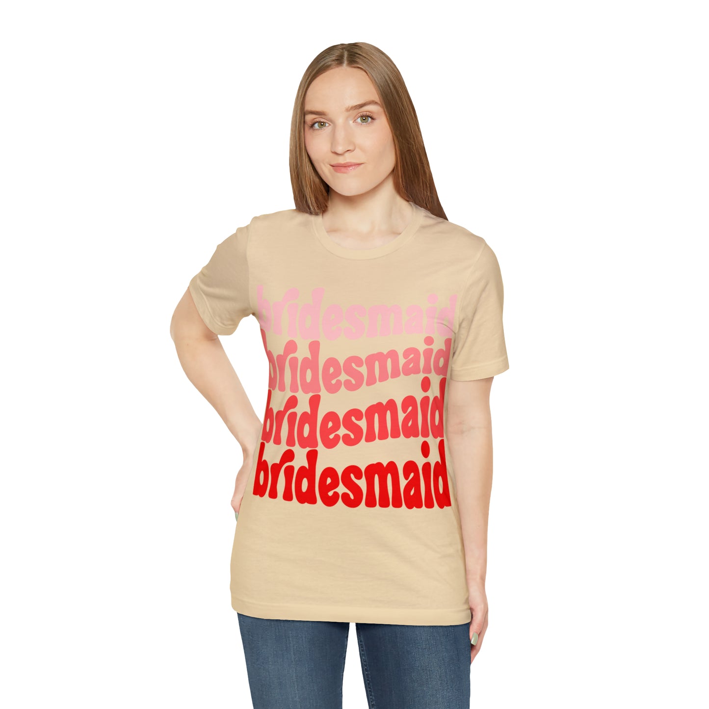 Red Bridesmaid Tee