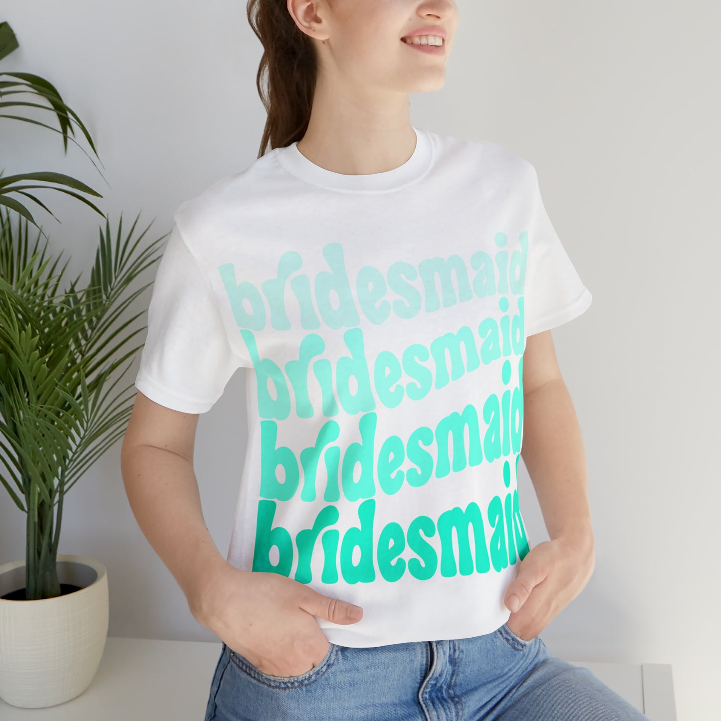 Turquoise Bridesmaid Tee