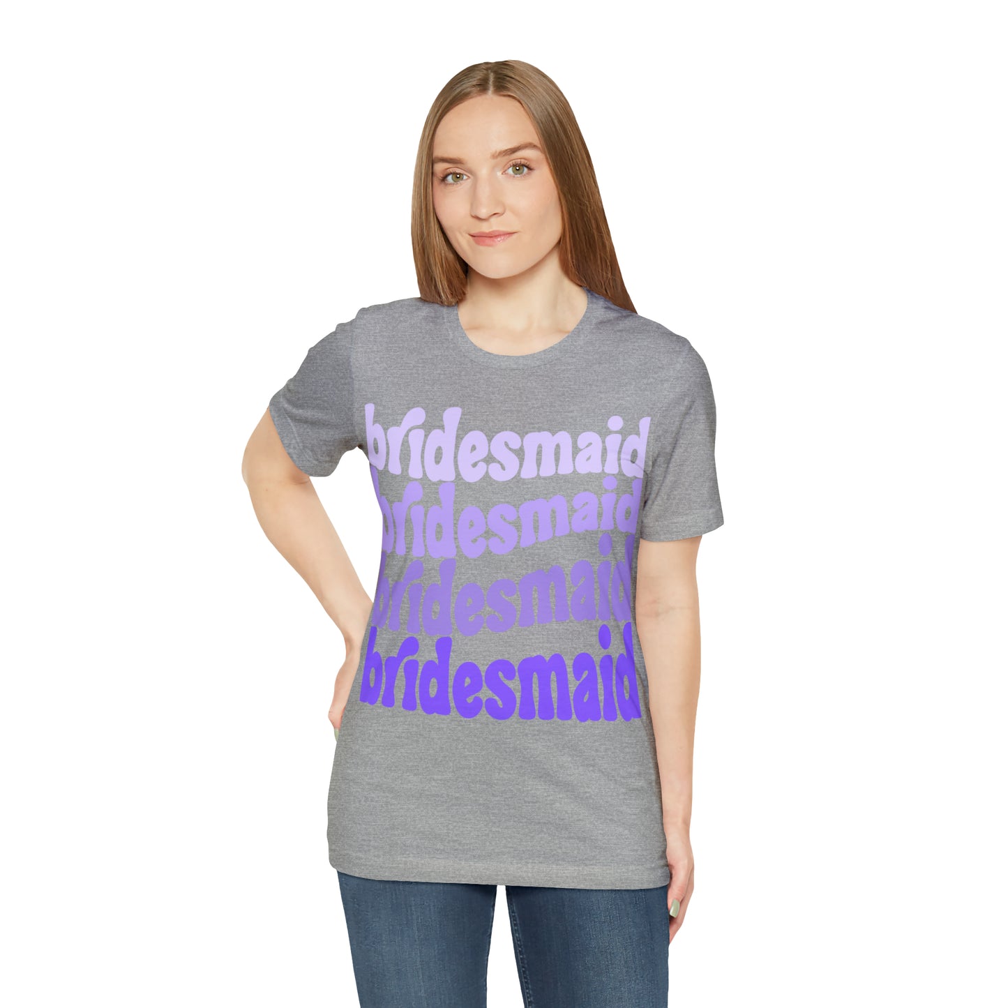 Purple Bridesmaid Tee