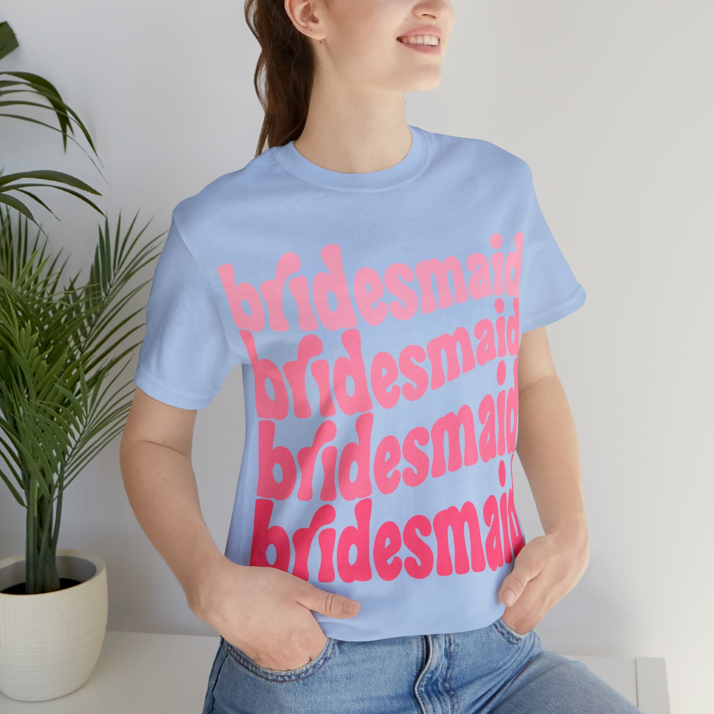 Pink Bridesmaid Tee