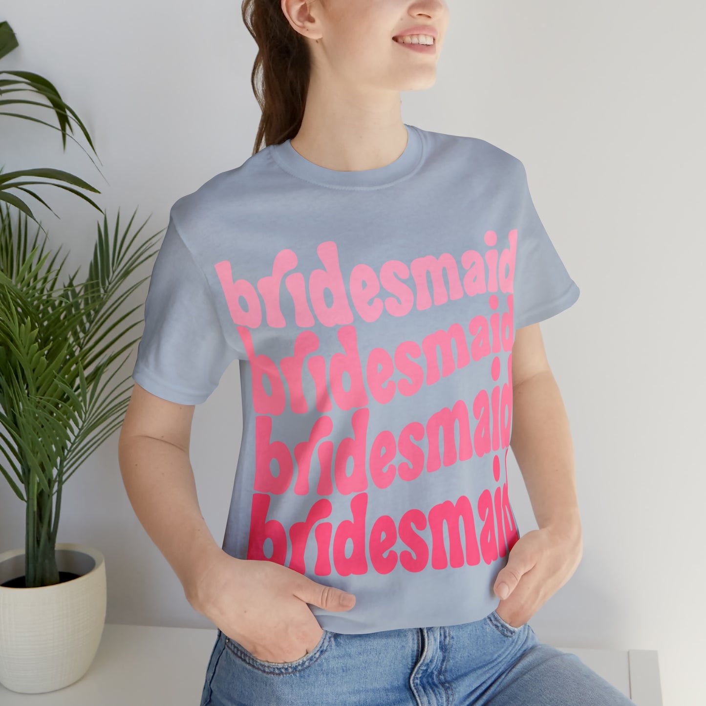 Pink Bridesmaid Tee