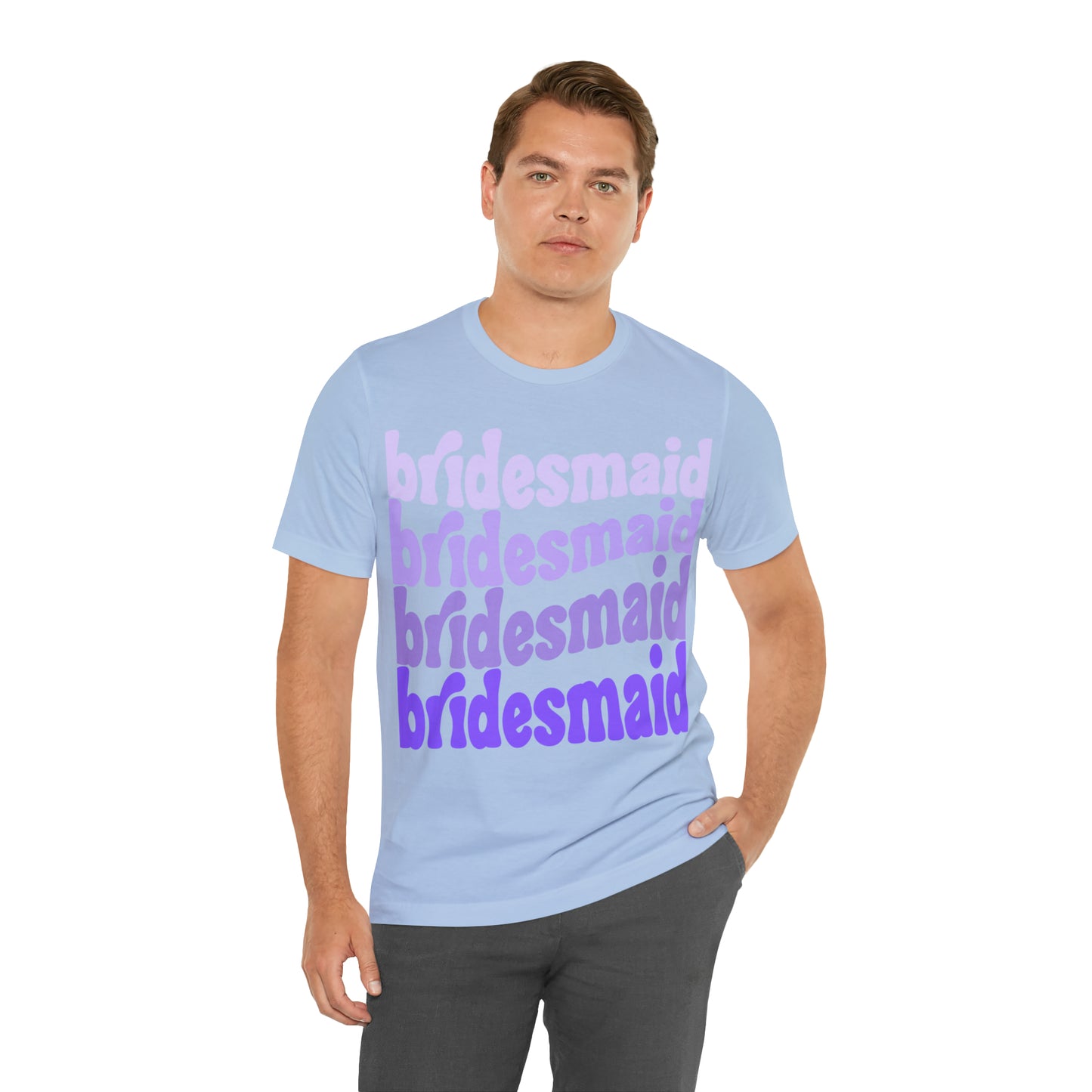 Purple Bridesmaid Tee