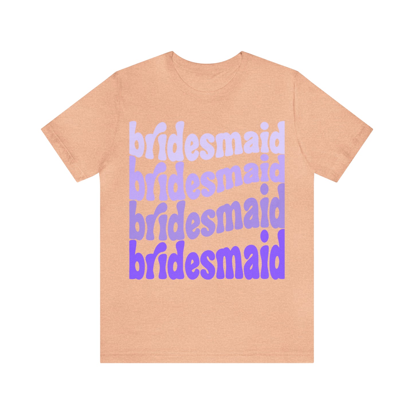 Purple Bridesmaid Tee